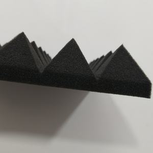 Azulejos de espuma acústica autoadhesivos modernos, paneles de cuña de estudio para habitación de pared, caja de <span class=keywords><strong>cine</strong></span> KTV, absorción de sonido al por mayor - Product Image 2