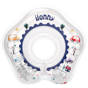 Nouveau style Collier <span class=keywords><strong>de</strong></span> <span class=keywords><strong>bain</strong></span> pour bébé, <span class=keywords><strong>anneau</strong></span> <span class=keywords><strong>de</strong></span> natation pour nouveau-né et tout-petit, design dinosaure <span class=keywords><strong>de</strong></span> dessin animé, en plastique, pour piscine, en stock - Product Image 5