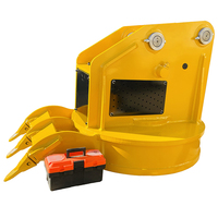 Imán Hidráulico de 1500 mm para Excavadora, Accesorio de Elevación Electromagnética para Manipulación de Chatarra, Metal y Placas de Acero