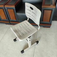 Bureau et chaise d'étude individuels réglables en hauteur pour étudiants, modèle simple et très vendu