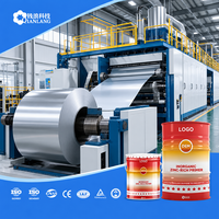 Équipement d'usine de traitement d'apprêts inorganiques riches en zinc, résistants aux hautes températures et imperméables, pour revêtements liquides ODM/OEM
