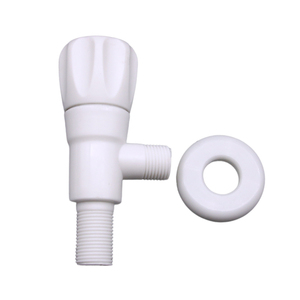 Vanne d'angle DN15 en plastique de haute qualité à faible MOQ avec contrôle de débit d'eau 1 entrée 2 sorties - Product Image 3