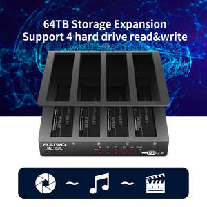 MAIWO K305BU3S Estación de Acoplamiento para Discos Duros de 4 Bahías, Adaptador a USB 3.0, Carcasa de Expansión para HDD/SSD de 64 TB - Product Image 2