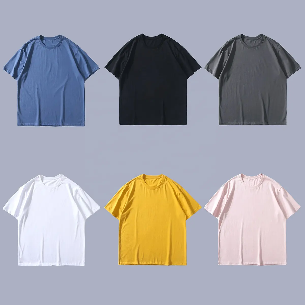 L2 Wholesale High Quality Mens Blank Camisas 100% Cotton Tshirt Printing Custom Plain T-shirt Logo Printed Black T Shirts