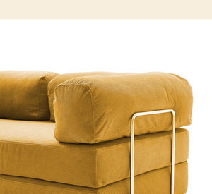 Sofá Cama Plegable en Oferta, Sofá Modular 4 en 1 de Corduroy en Forma de L, Convertible, para Sala de Estar - Product Image 5