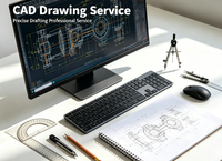 خدمة تصميم مخصصة، ملفات CAD مصممة حسب الطلب، جميع أنواع الرسومات التخطيطية وعروض التأثيرات وفقًا لمواصفات العميل