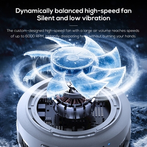 Ventilateur de refroidissement universel pour téléphone portable MEMO CX20, refroidisseur de téléphone portable léger et portable pour tous les smartphones, OEM ODM, logo personnalisé - Product Image 5