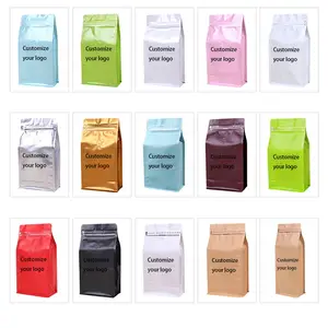 Resealable Ziplock Small Business Sealable Plastic Bag Black Holographic Flat Bottom Packaging 3g 7g Zip Lock Mylar Packaging