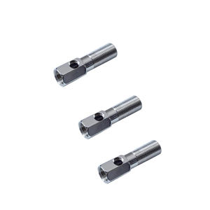 Válvula de entrada de llenado personalizada Torneado de latón y mecanizado CNC inoxidable Parte incluida - Product Image 5