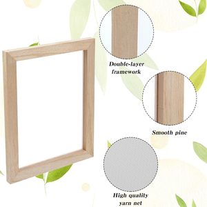 Cadre photo flottant en bois massif MDF avec verre transparent double face, prix d'usine en gros - Product Image 3