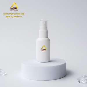 Vietnam Factory 100mL HDPE Botella de plástico con tapón de rosca con rociador de bomba para cosméticos Minerales para el cabello Cuidado facial Champú Embalaje - Product Image 5