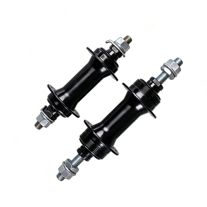 Moyeu avant/arrière en acier pour vélo BMX, <span class=keywords><strong>axe</strong></span> <span class=keywords><strong>traversant</strong></span>, roulements à billes de type écrou de haute précision, roulements étanches, composant de <span class=keywords><strong>roue</strong></span> de vélo de montagne durable, 20 - Product Image 5