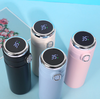 Produit chaud 350ml/500ml Bouteille thermos intelligente isolée rechargeable avec affichage de la température liée