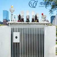 Transformador Sumergido en Aceite Serie S de 50KVA, 6.6/11KV a 0.4KV, ISO9001, para Suministro de Energía en Edificios Comerciales