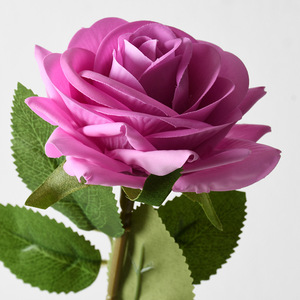 Rosas Artificiales de Látex de Alta Calidad al por Mayor, Rosas de Seda Sintética para Decoración de Bodas, Hogar y Fiestas - Product Image 6