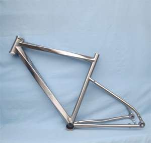 Cadre de vélo en titane Nouveau tube hélicoïdal à travers l'axe câble interne frein à disque <span class=keywords><strong>700C</strong></span> <span class=keywords><strong>ou</strong></span> <span class=keywords><strong>650B</strong></span> - Product Image 2