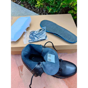 Combat <b>Boots</b> Full Cowhide High Top Anti Slip Outdoor Training Men's <b>Spring</b> Autumn - Product Image 4