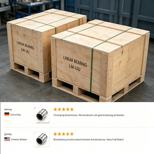 Rodamiento Lineal de Bolas LM16 LM20 LM25 LM30 <span class=keywords><strong>UU</strong></span> para Máquina de Automatización de Empaquetado y Grabado Láser - Product Image 6