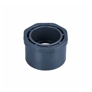 High quality pvc pipes and fittings upvc pipe fittings 2inch plastic bushing