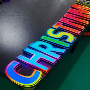 Produttore esterno impermeabile 3D <span class=keywords><strong>Led</strong></span> Frontlit canale lettera acrilica <span class=keywords><strong>led</strong></span> <span class=keywords><strong>led</strong></span> segno di lettere <span class=keywords><strong>Led</strong></span> segno per le imprese - Product Image 3