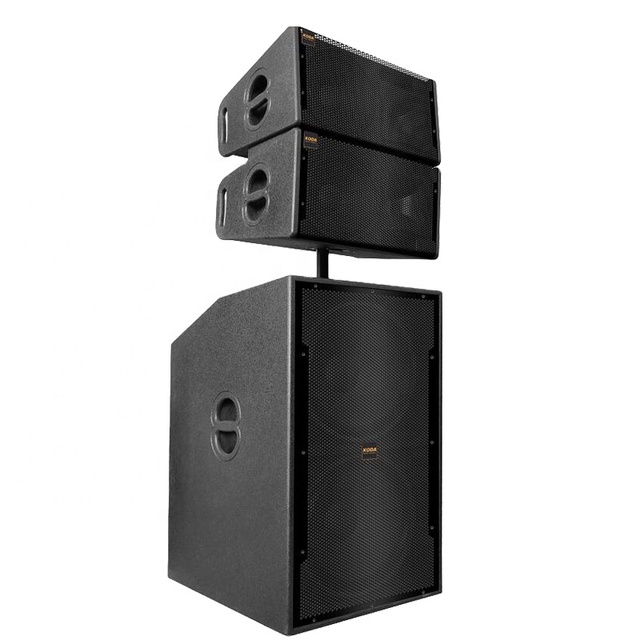 Koda Competitive Price Double 15inch Active Professional Line Array Speaker Pa System Speaker Professional