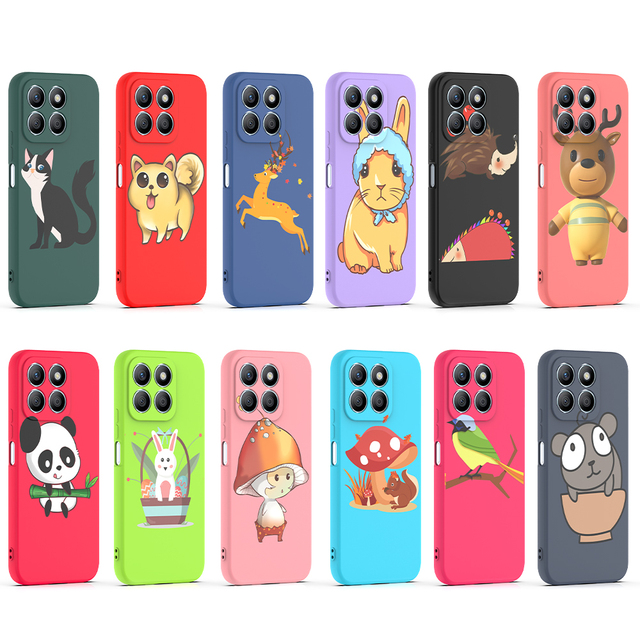 Custom Printed Flower Design UV Painting Magnetic Ring Holder Shockproof TPU+Silicone Mobile Phone Case for Honor X8b