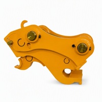 Coupleur hydraulique rapide robuste pour excavatrice de 20 à 30 tonnes, système de changement d'attache rapide avec double verrouillage de sécurité, haute résistance