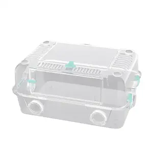 Golden Bear Hamster Villa de luxe spéciale grand espace empilable hauteur fondation amovible Tunnel transparent en plastique - Product Image 1