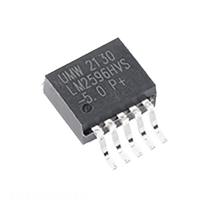 Composant électronique, puce, fabricant, canal LM2596HVS-5.0, gestion de l'alimentation (PMIC), TO 263 6, D2PAK (5 broches + languette), TO 263BA I - Product Image 1