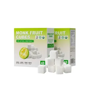 Monk Fruit Erythritol Powder Blend Sweetener Organic Luo Han Guo Monk Fruit Extract Sugar