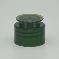 Échantillon gratuit 20mm 24mm 28mm émulsion couvercle d'huile en plastique shampooing gel nettoyant pour le corps bouchon de bouteille à vis bouchon supérieur rabattable