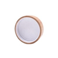 Vente chaude Pot cosmétique en bambou écologique 5g 15g 20g Pot à crème en bambou pour l'emballage des soins de la peau