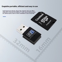 Adaptador USB Inalámbrico de 300M, Tarjeta de Red, Dongle Mini de 5GHz, Receptor y Transmisor WiFi de Escritorio para Laptop y PC, Interfaz LAN