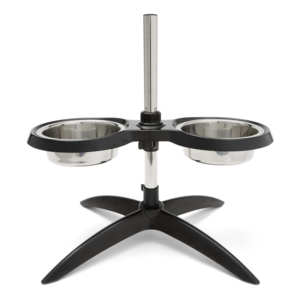 ขาตั้งชามอาหารสุนัขแบบยกสูง ดีไซน์ทันสมัย เป็นมิตรกับสิ่งแวดล้อม พร้อมชามสแตนเลส 2 ใบ ทนทาน ปรับความสูงได้ กันน้ำ ใช้ภายในอาคาร - Product Image 2