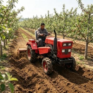 Mini-tracteur à roues pour l'entretien des serres, idéal pour le labour, la pulvérisation et le transport sur de courtes distances, super abordable - Product Image 6