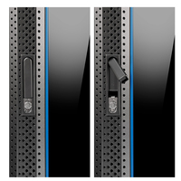 Armoire serveur complète 6U de 19 pouces avec une profondeur de 600 mm, rack serveur en acier standard pour réseau domestique, pour utilisation en centre de données, stock disponible