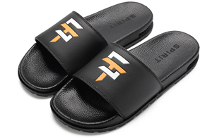 Abd boyutu fabrika Pvc Oem terlik üretici ayakkabı <span class=keywords><strong>Mens</strong></span> Anti-kayma kabarcık slaytlar tasarımcı slaytlar sandalet Logo - Product Image 6
