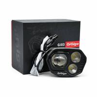 Feux LED de style Baja pour Light Bee X Ultra Bee GiGigo Gi03, commande par guidon/câble, triple lentille, étanche IP68, prise