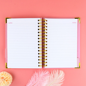 Nhanh chóng vận chuyển undated xoắn ốc kế hoạch máy tính xách tay bìa cứng hàng tuần hàng tháng hàng ngày kế hoạch bán buôn tùy chỉnh Tạp Chí cuốn sách - Product Image 4