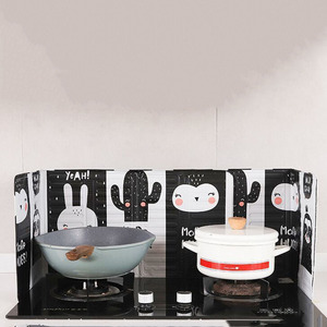 Accessoires de cuisine à domicile Outils de cuisson Pliable Anti-éclaboussures Déflecteur d'huile Ménage Poêle de cuisson <span class=keywords><strong>Protection</strong></span> contre les éclaboussures d'huile - Product Image 5