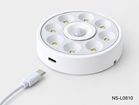 Lampe murale LED RGB intelligente pour maison connectée, synchronisation musicale, design moderne, en ABS, avec contrôle par application