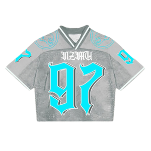 Camiseta de secado rápido transpirable de grado superior, camiseta de gran tamaño de fútbol americano para hombre, camiseta de malla - Product Image 1