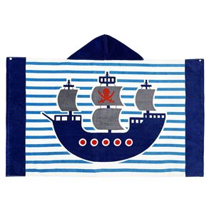 Serviette de plage pour enfants personnalisée 100% coton, <span class=keywords><strong>poncho</strong></span> de plage à capuche doux pour la peau, serviette de plage absorbante pour la piscine - Product Image 4