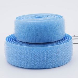 Bande auto-agrippante en polyester, style ordinaire, à coudre, couleur personnalisée, bande auto-agrippante 16MM-100MM pour vêtements - Product Image 3