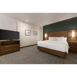 Ensemble de meubles de chambre d'hôtel Residence <span class=keywords><strong>Inn</strong></span> <span class=keywords><strong>by</strong></span> <span class=keywords><strong>Marriott</strong></span>, sur mesure, en bois moderne, ensemble de chambre à coucher de luxe - Product Image 3