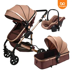 3 em 1 trending carrinho de bebê dois sentidos assento confortável carrinho de bebê para o bebê com certificado EN
