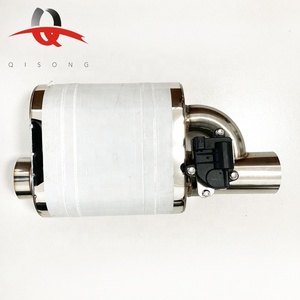 Silencieux d'échappement universel à soupape Tuyaux d'échappement Silencieux <span class=keywords><strong>électronique</strong></span> 63mm pouces - Product Image 4