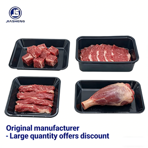Plateau en <span class=keywords><strong>plastique</strong></span> à atmosphère modifiée à haute barrière personnalisé plateau pour viande fraîche d'emballage alimentaire - Product Image 1