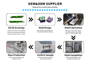 Nhà máy OEM tùy chỉnh dịch vụ đúc nhựa ABS ép phun Nhựa mạ điện Chrome mạ các bộ phận nhựa - Product Image 4