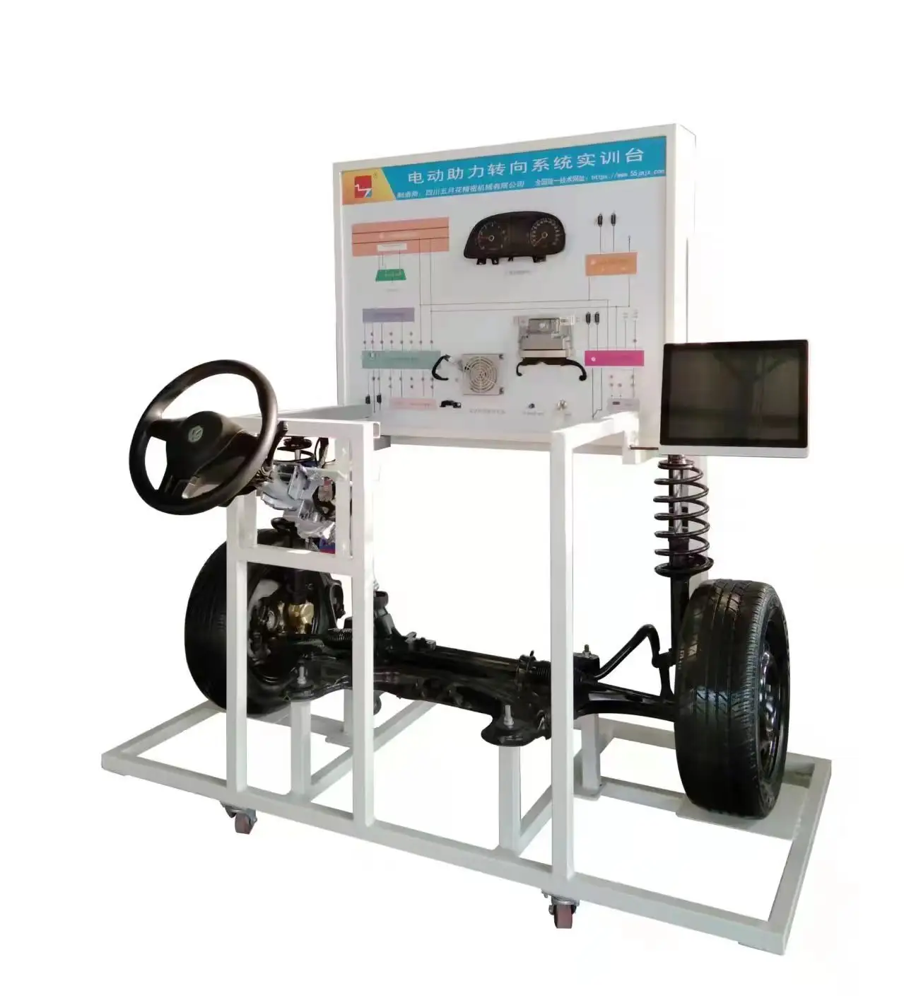 Otomotiv eğitim ekipmanları elektrikli araç elektrikli hidrolik direksiyon eğitmeni eğitim ekipmanları okul için
